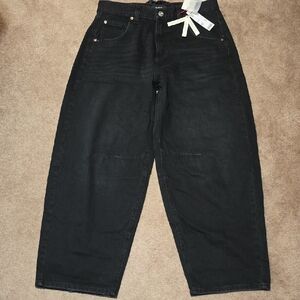 BDG Women's Relaxed Boyfriend Black Jeans